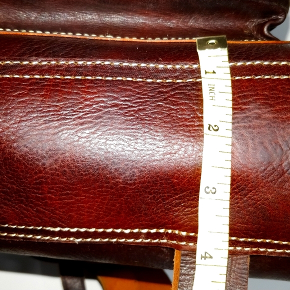 Leather pack sack - Picture 5 of 7